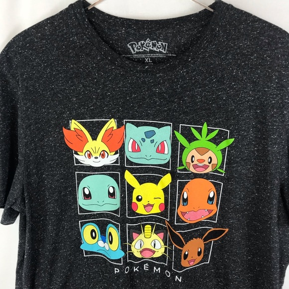 Pokemon Tops - Fun Pokémon Short sleeve tee shirt Size XL
